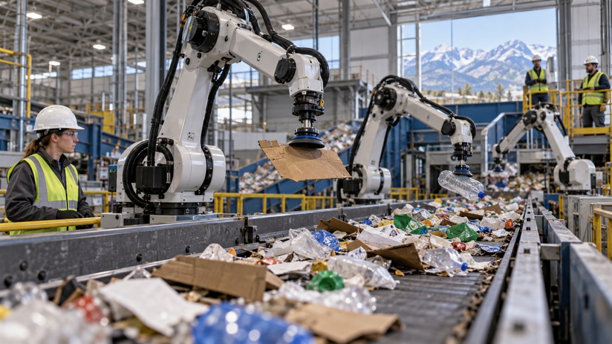 In Denver, AI helps sort recyclable materials