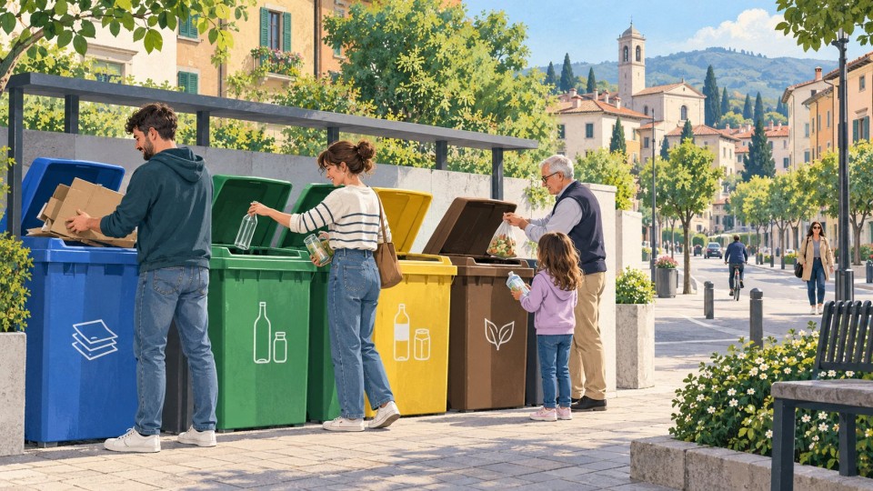 Castellanza: 273 tonnellate in meno di rifiuti indifferenziati