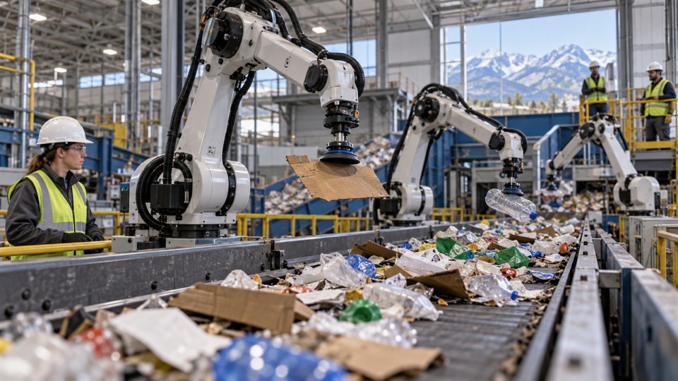 In Denver, AI helps sort recyclable materials