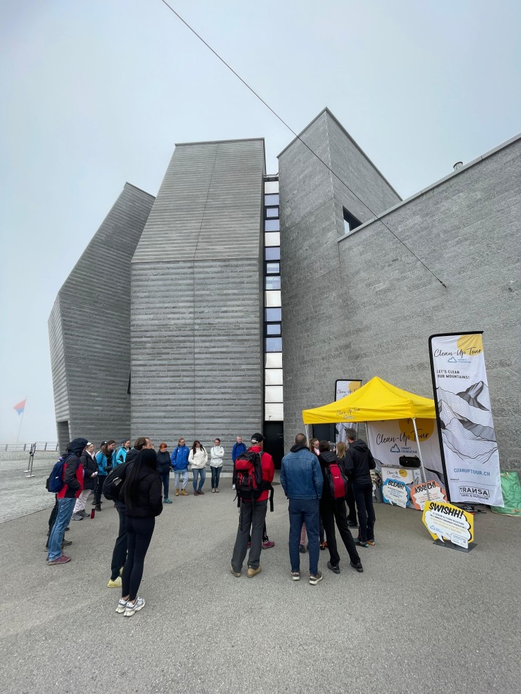 Clean Up Tour Summit Foundation Monte Generoso