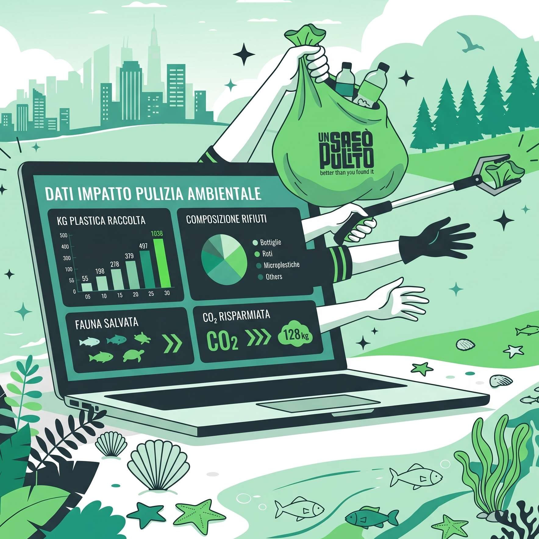 A PLATFORM THAT CONNECTS ACTION AND IMPACT